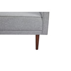 Convertible Sofa Bed 76"W, 3-Seat with Split Back, Removable Arms, Pine Wood Frame, Polyester