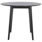 35" Round Folding Dining Table, Space-Saving Collapsible Kitchen Table, 29"H, Versatile Design