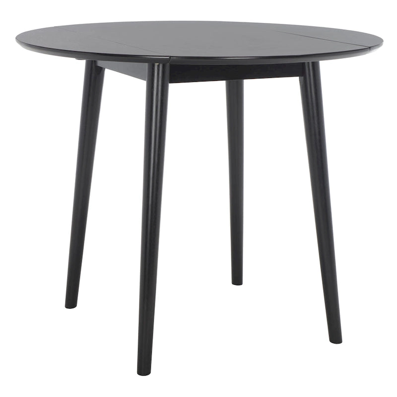 35" Round Folding Dining Table, Space-Saving Collapsible Kitchen Table, 29"H, Versatile Design