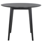 35" Round Folding Dining Table, Space-Saving Collapsible Kitchen Table, 29"H, Versatile Design