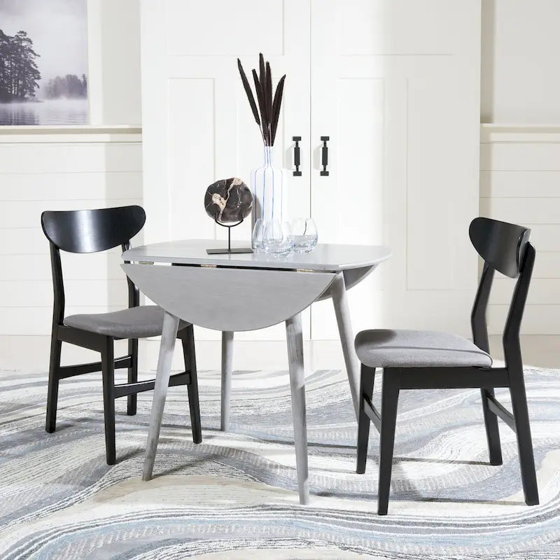 35" Round Folding Dining Table, Space-Saving Collapsible Kitchen Table, 29"H, Versatile Design