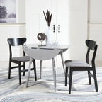 35" Round Folding Dining Table, Space-Saving Collapsible Kitchen Table, 29"H, Versatile Design