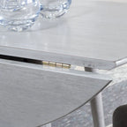 35" Round Folding Dining Table, Space-Saving Collapsible Kitchen Table, 29"H, Versatile Design