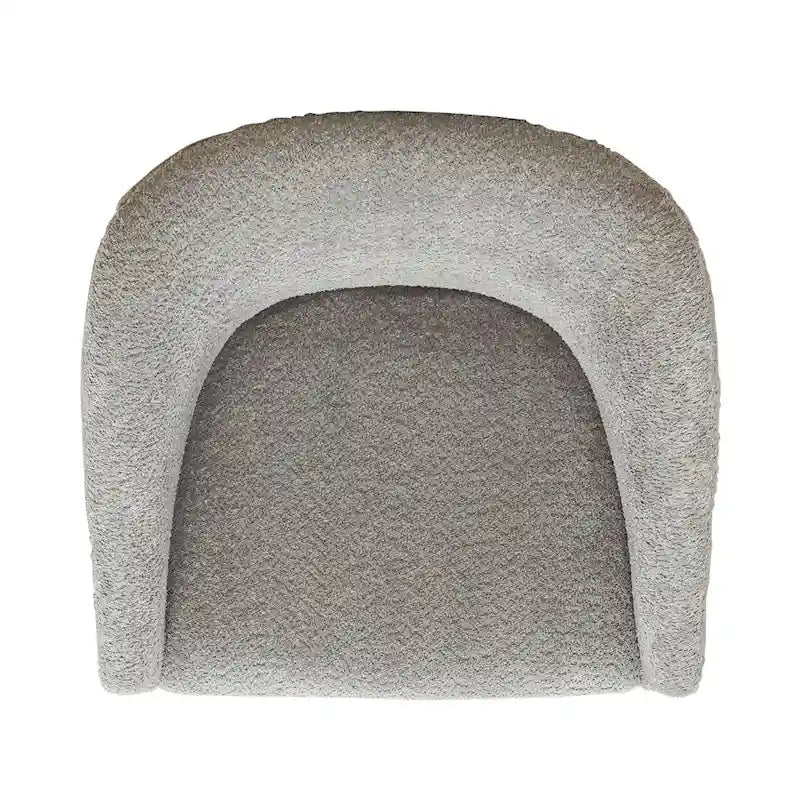 5-Piece Dining Set with Extendable Pedestal Table & 4 Upholstered Chairs, Rubberwood, Espresso Finish